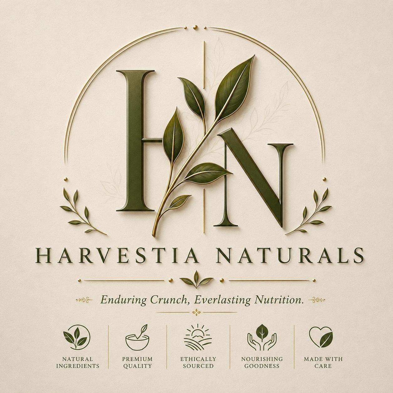 Harvestia Naturals Logo
